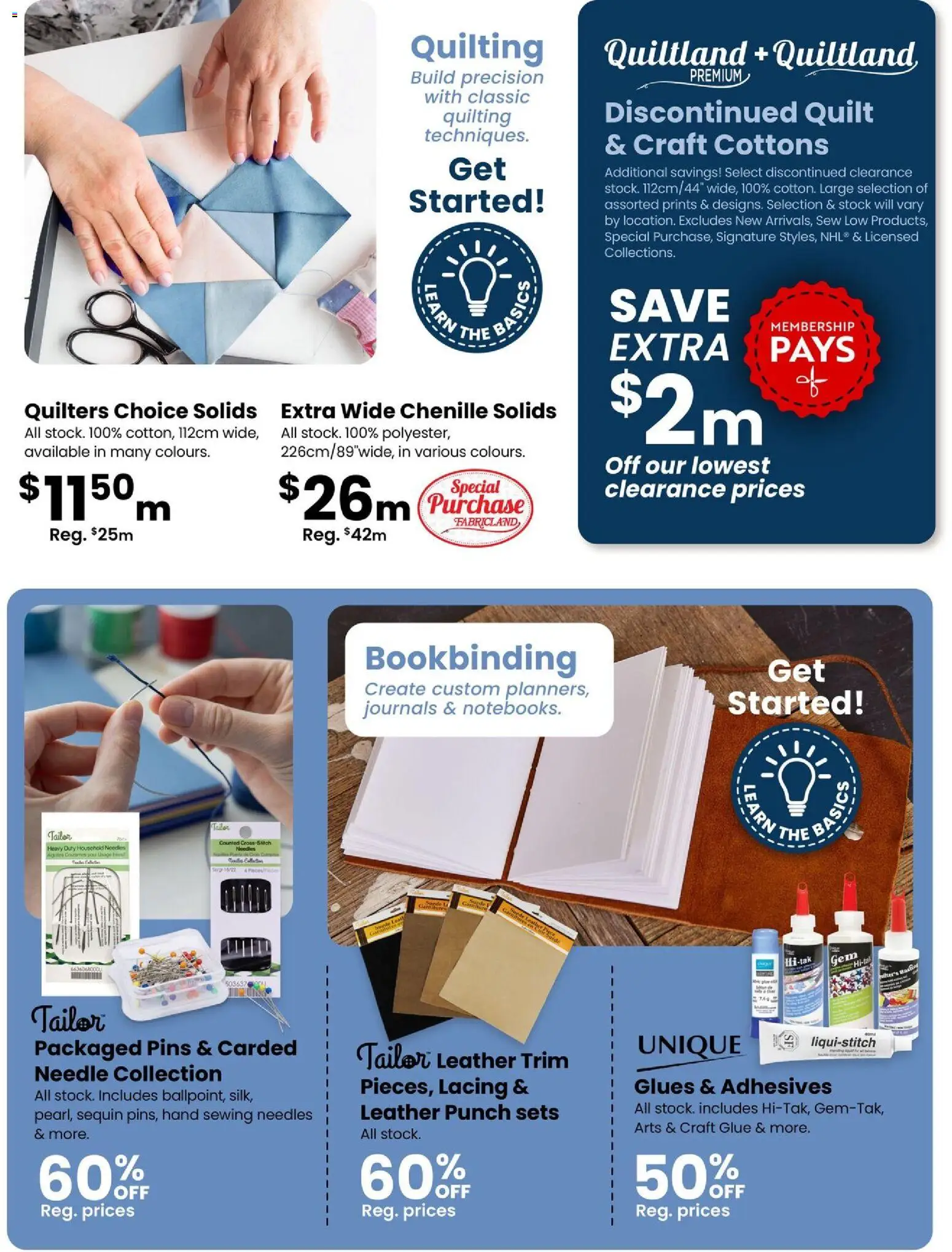 Fabricland weekly flyer / circulaire - page 10- valid from Jan 2, 2026