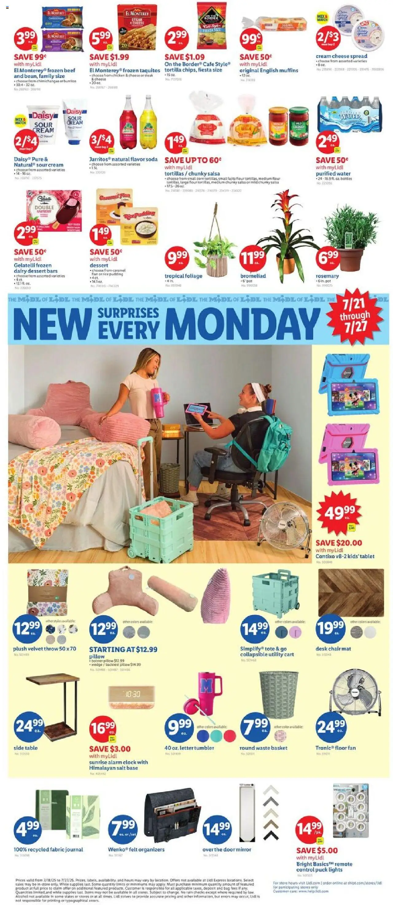 Lidl Weekly Ad - DC - page 3- valid from 07/18/2025