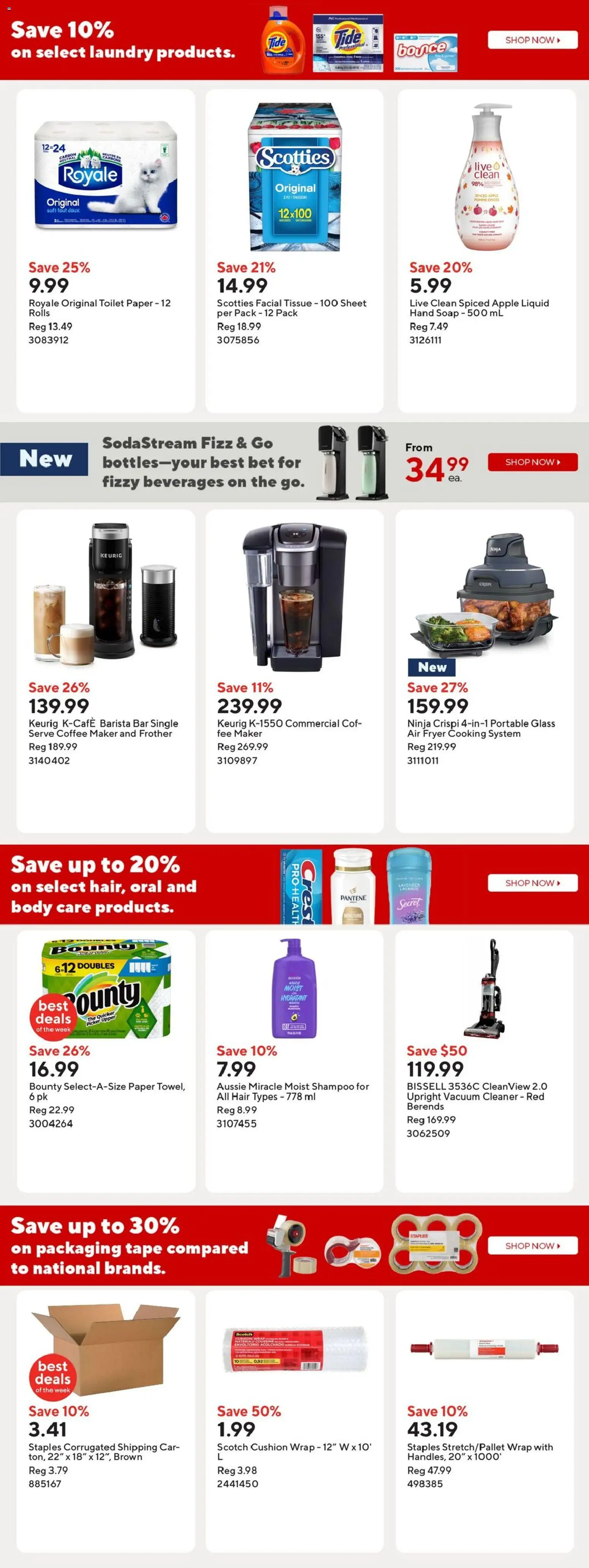 Staples weekly flyer / circulaire - page 15- valid from Jan 9, 2026