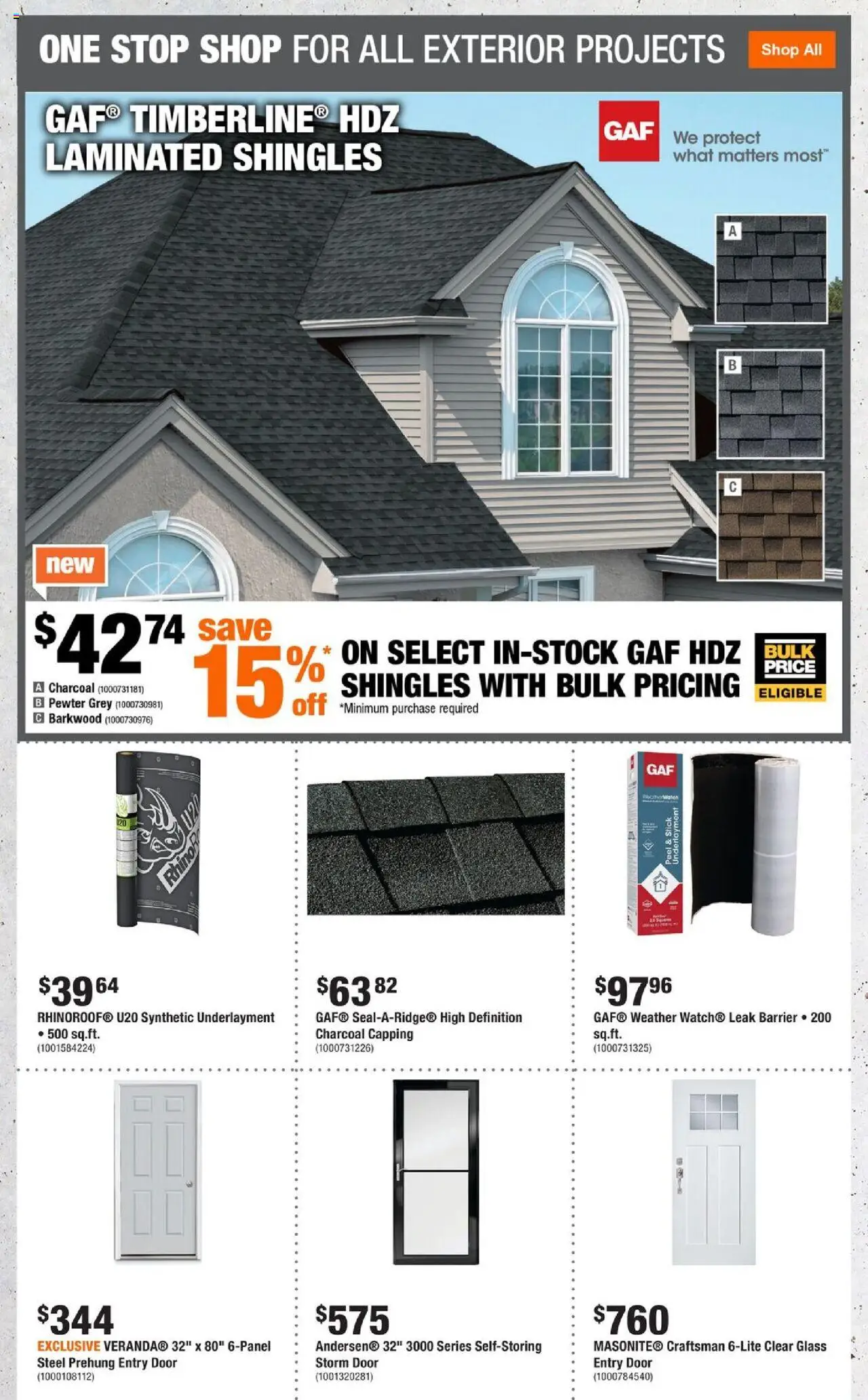 Home Depot weekly flyer / circulaire - page 8- valid from Jul 17, 2025