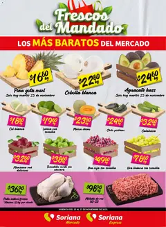 Soriana - Frescos del Mandado Mercado: Saltillo y Torreón válido desde 25/11/2025