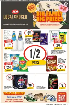 IGA catalogue preview - valid from 22/10/2025