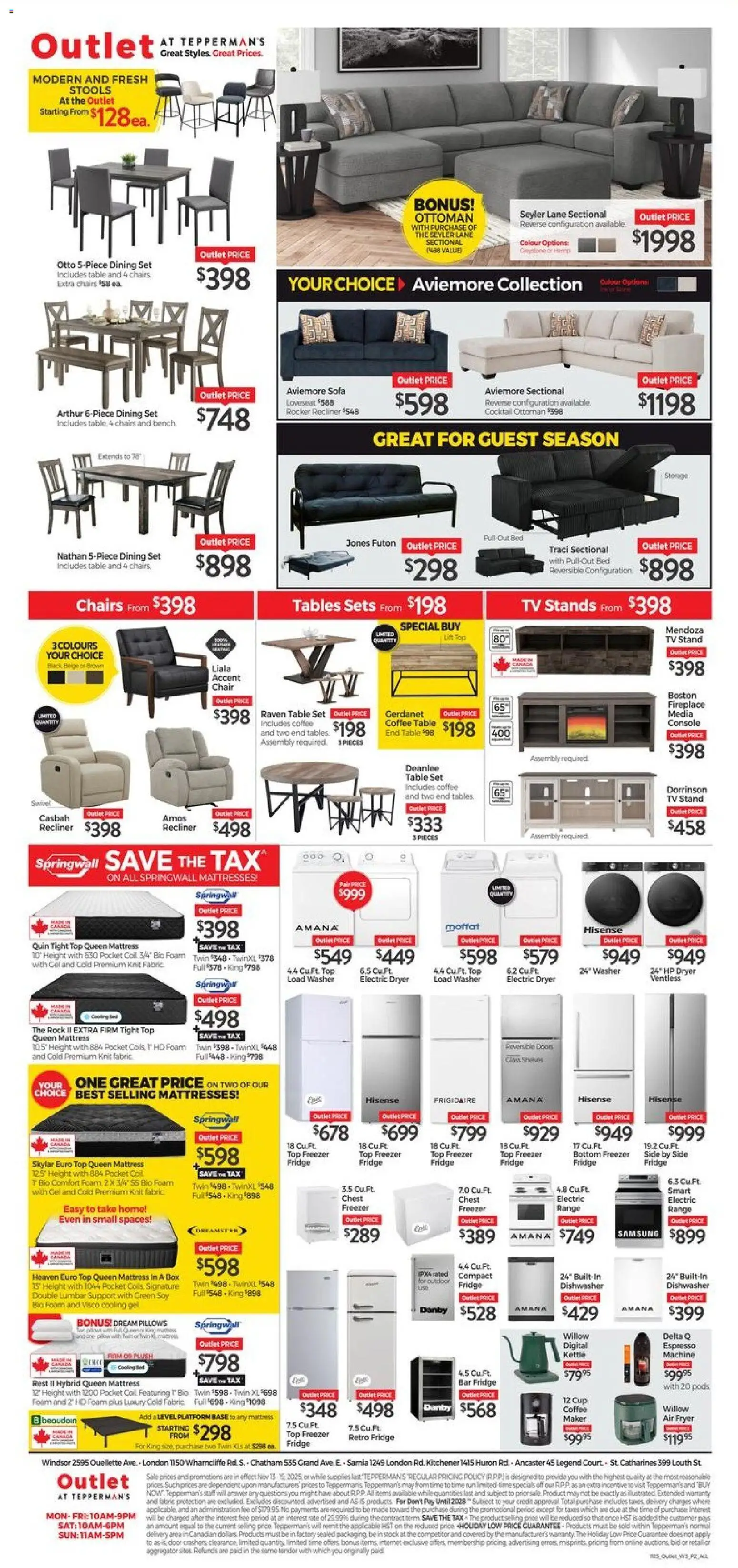 Tepperman's - Black Friday  - page 10- valid from Nov 13, 2025