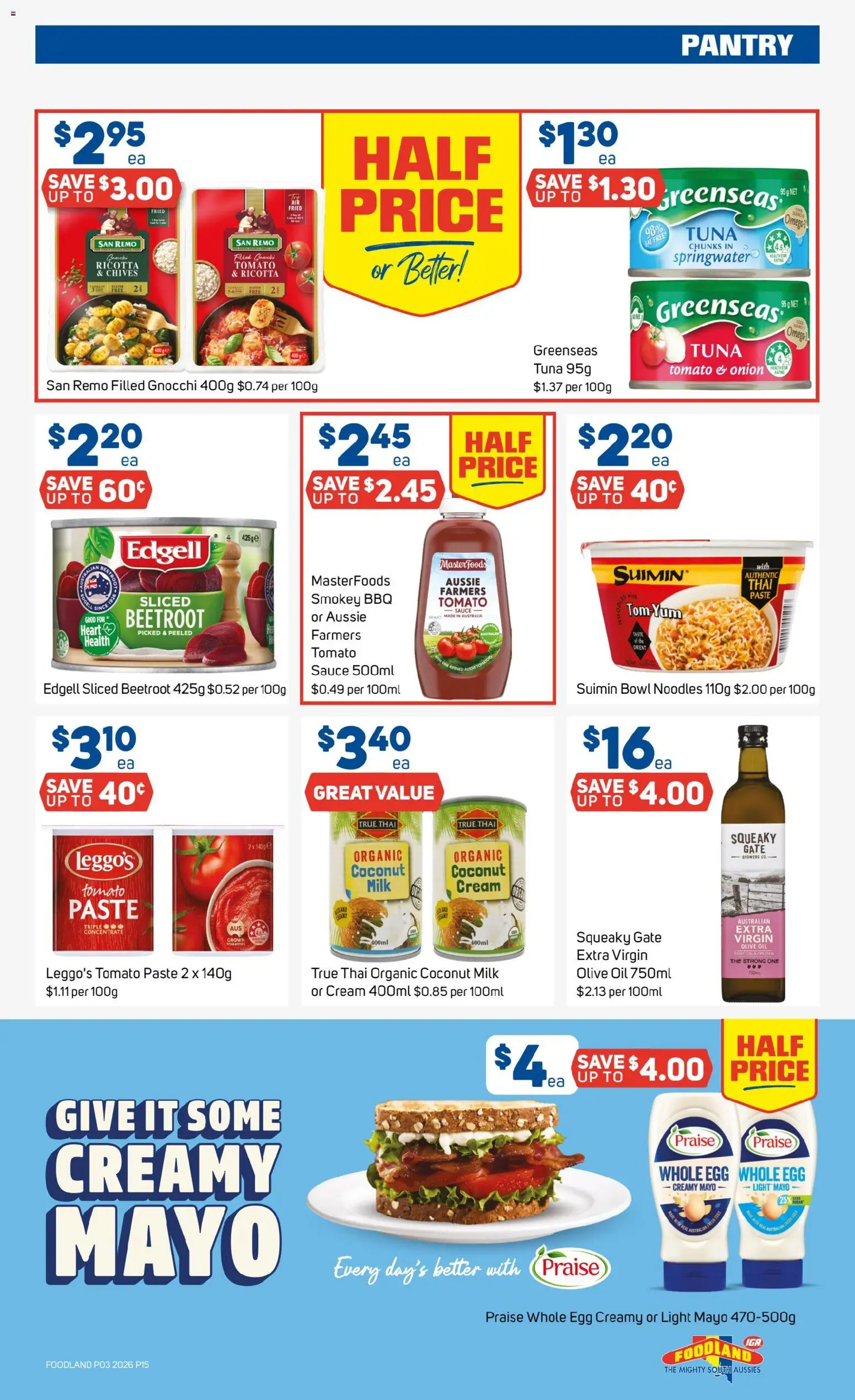 Foodland  Catalogue  - page 15- valid from 14/01/2026