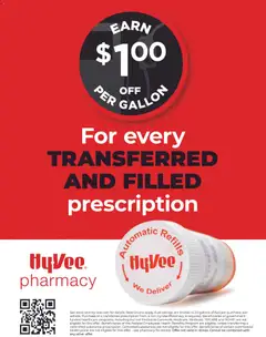 Preview HyVee Pharmacy Fuel Saver valid from 12/30/2025