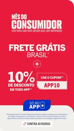 Pré-visualização Casas Bahia ofertas válida a partir de 27/03/2026