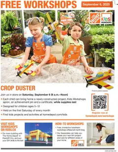 Preview Home Depot Standalone valid from 08/25/2025