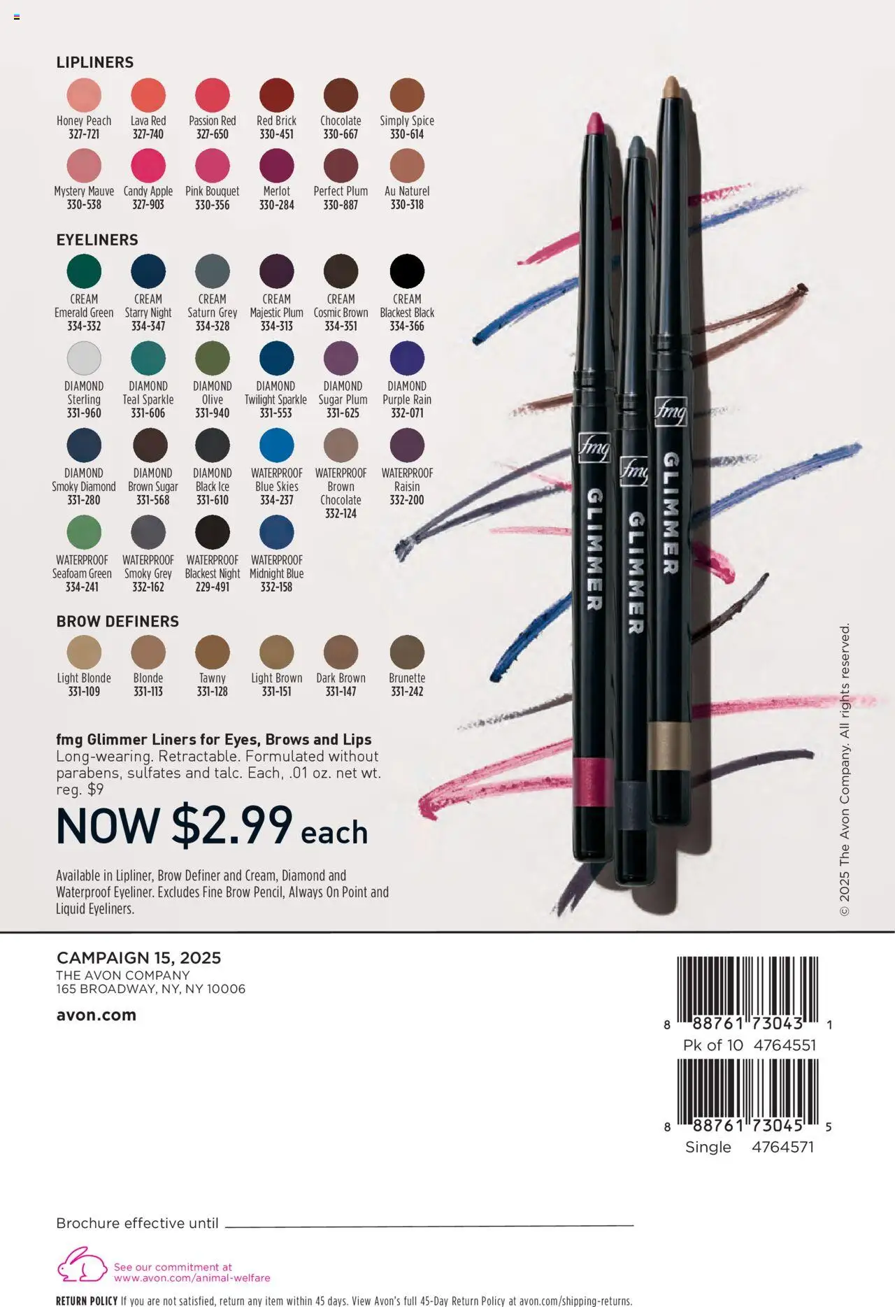 Avon Brochure - page 164- valid from 07/16/2025
