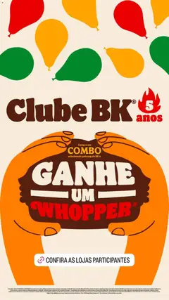 Pré-visualização Burger King ofertas válida a partir de 10/03/2026