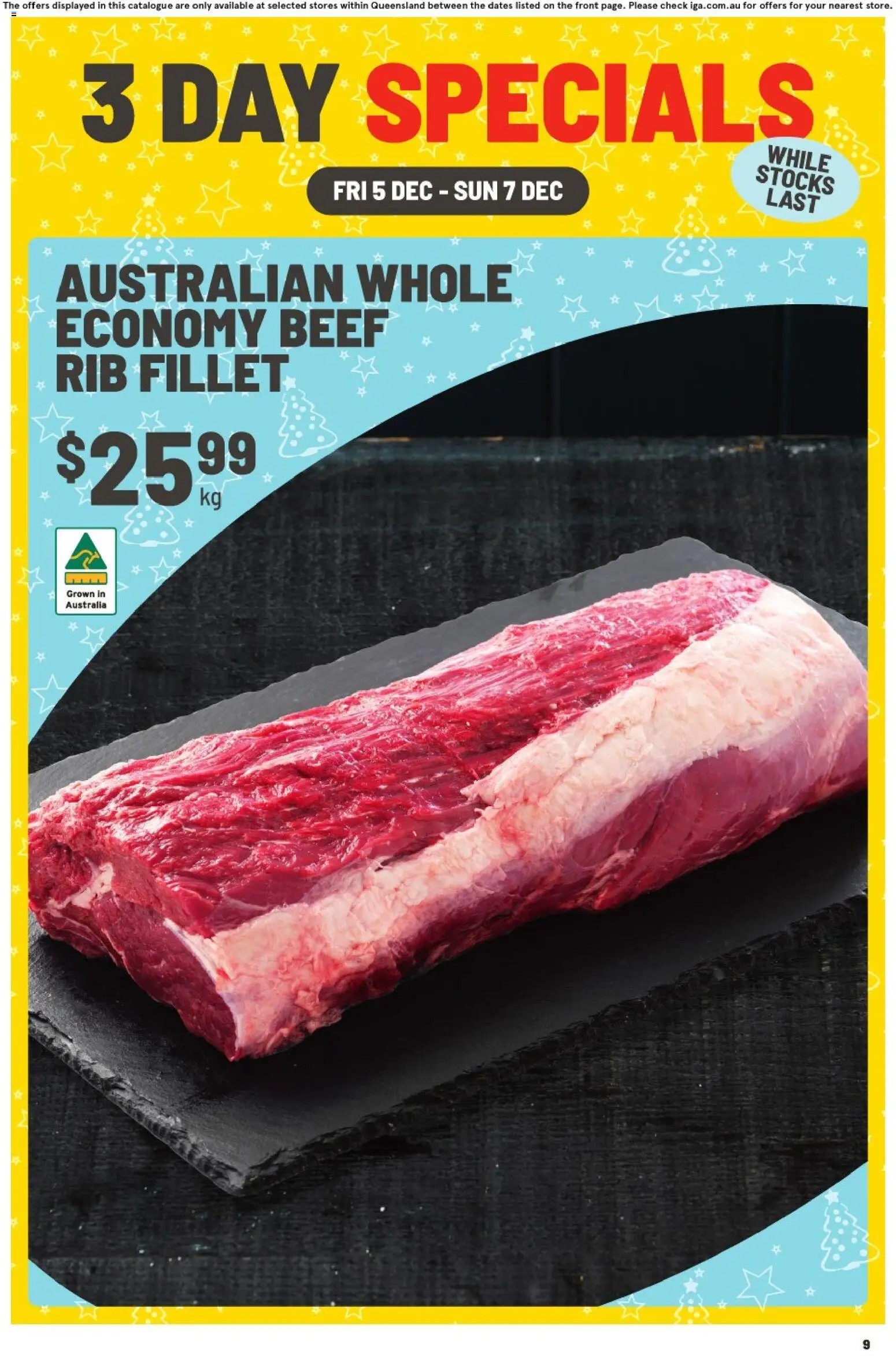 IGA 3 Day Specials - QLD - page 1- valid from 05/12/2025