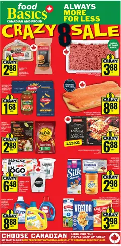 Preview Food Basics weekly flyer / circulaire valid from Aug 14, 2025