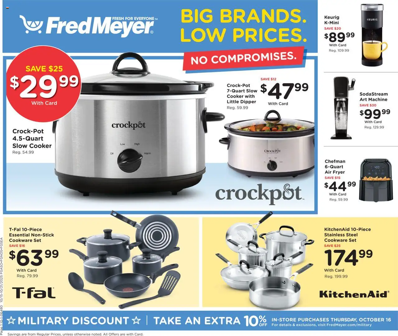 Fred Meyer Home & Apparel - page 1- valid from 10/15/2025