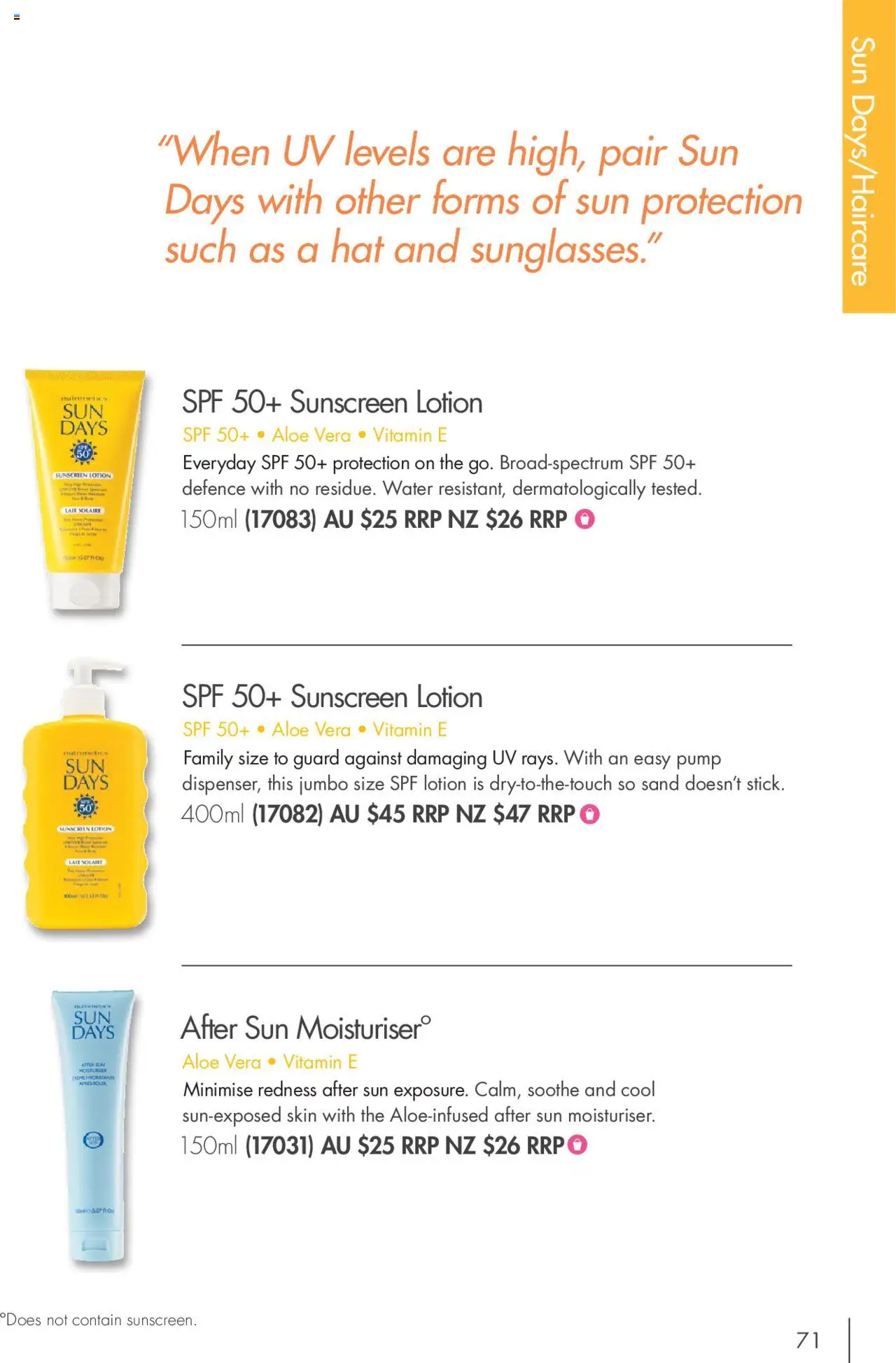 Nutrimetics Catalogue 2025 - page 71- valid from 01/01/2025