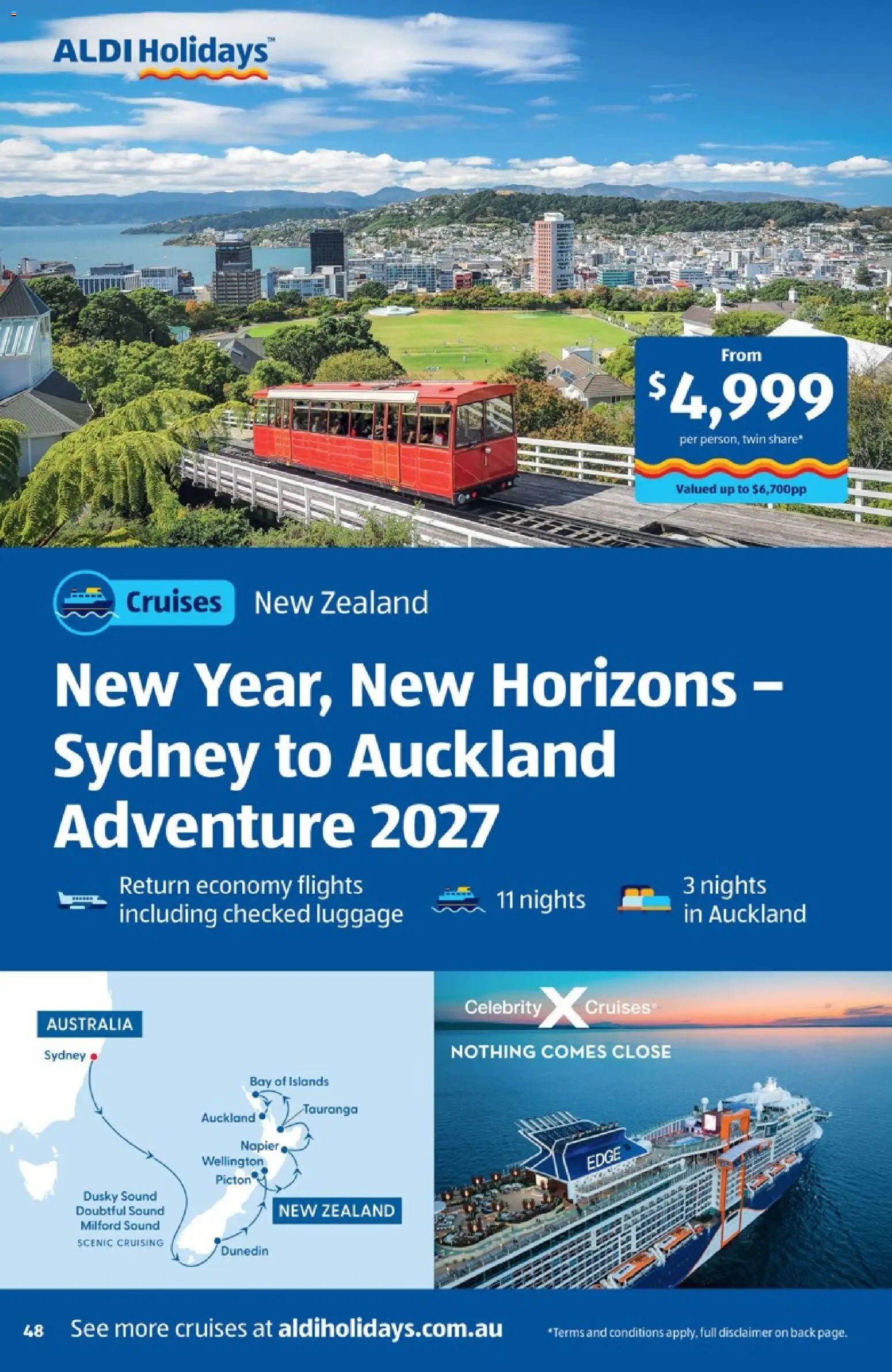 Aldi - NEW Holidays - page 48- valid from 01/01/2026