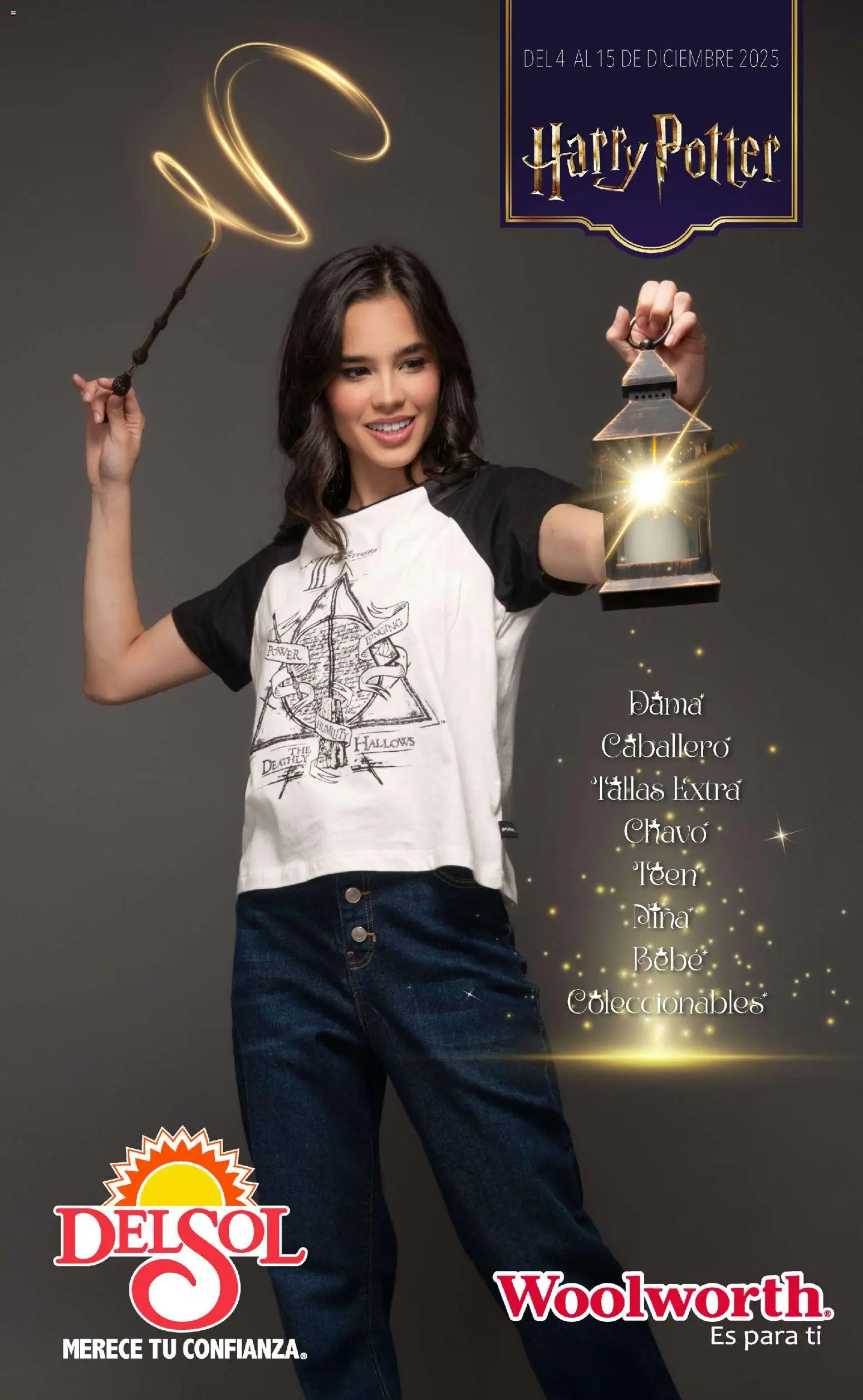 Del Sol y Woolworth catálogo Harry Potter - página 1- válido desde 04/12/2025