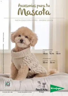 El Corte Inglés - Catálogo Accesorios para tu mascota válido desde 01/10/2025