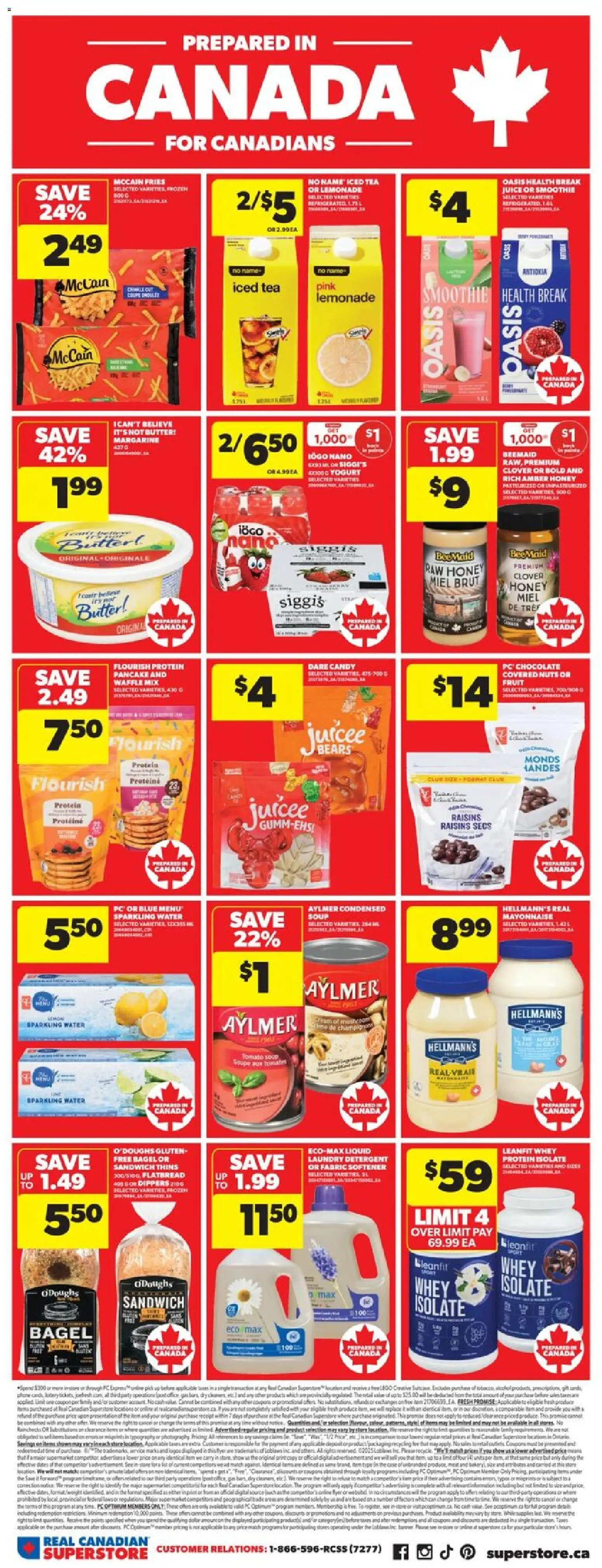 Real Canadian Superstore weekly flyer / circulaire - page 7- valid from Nov 13, 2025