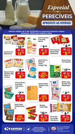 Pré-visualização Semar Supermercado - Ofertas Especial Perecíveis válida a partir de 11/11/2025