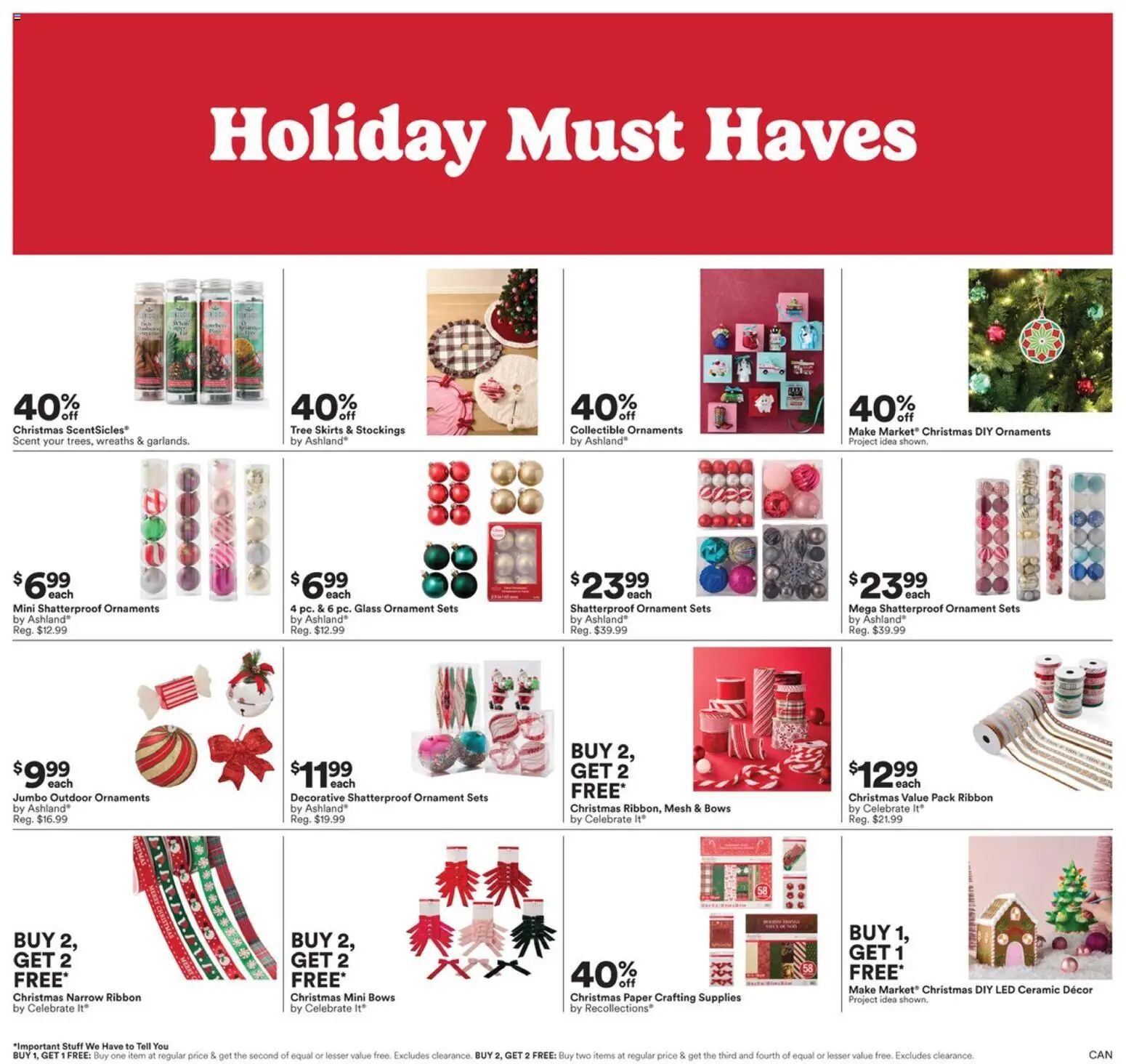 Michaels weekly flyer / circulaire - page 3- valid from Nov 14, 2025