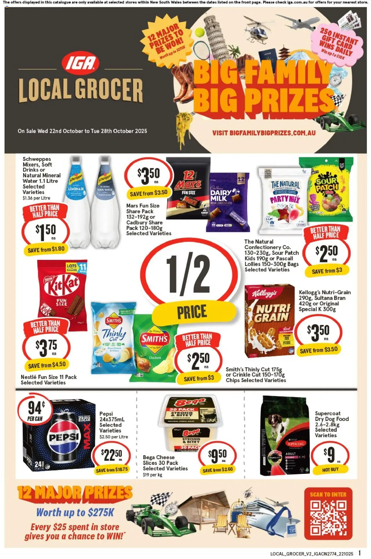 IGA Local Grocer NSW - page 1- valid from 22/10/2025