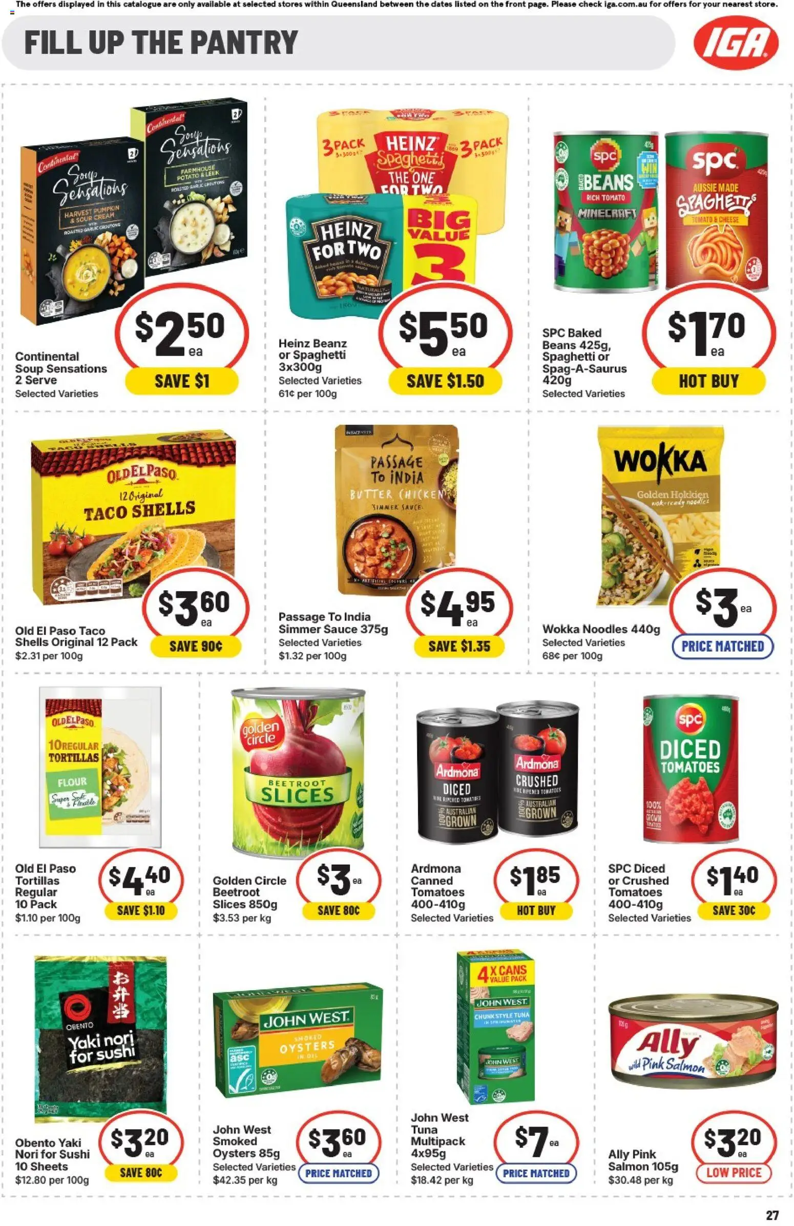IGA Catalogue QLD - page 28- valid from 25/02/2026