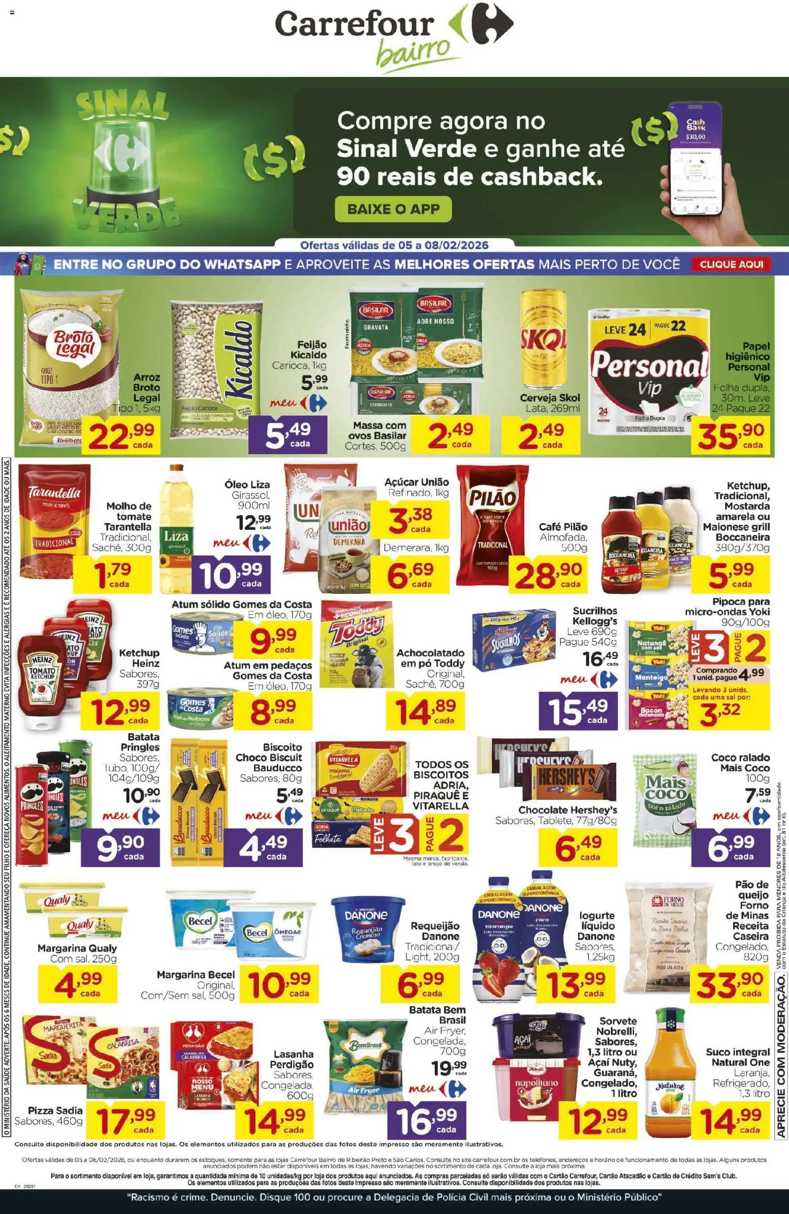 Carrefour Bairro - Ofertas FDS - página 1- válido a partir de 05/02/2026
