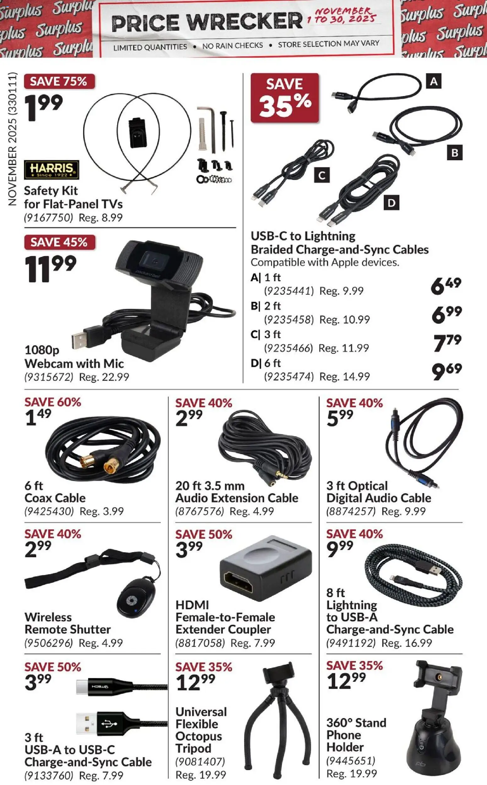 Princess Auto - Price Wrecker - page 6- valid from Nov 1, 2025