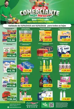 Pré-visualização Mart Minas - Ofertas Segunda do Comerciante válida a partir de 13/10/2025