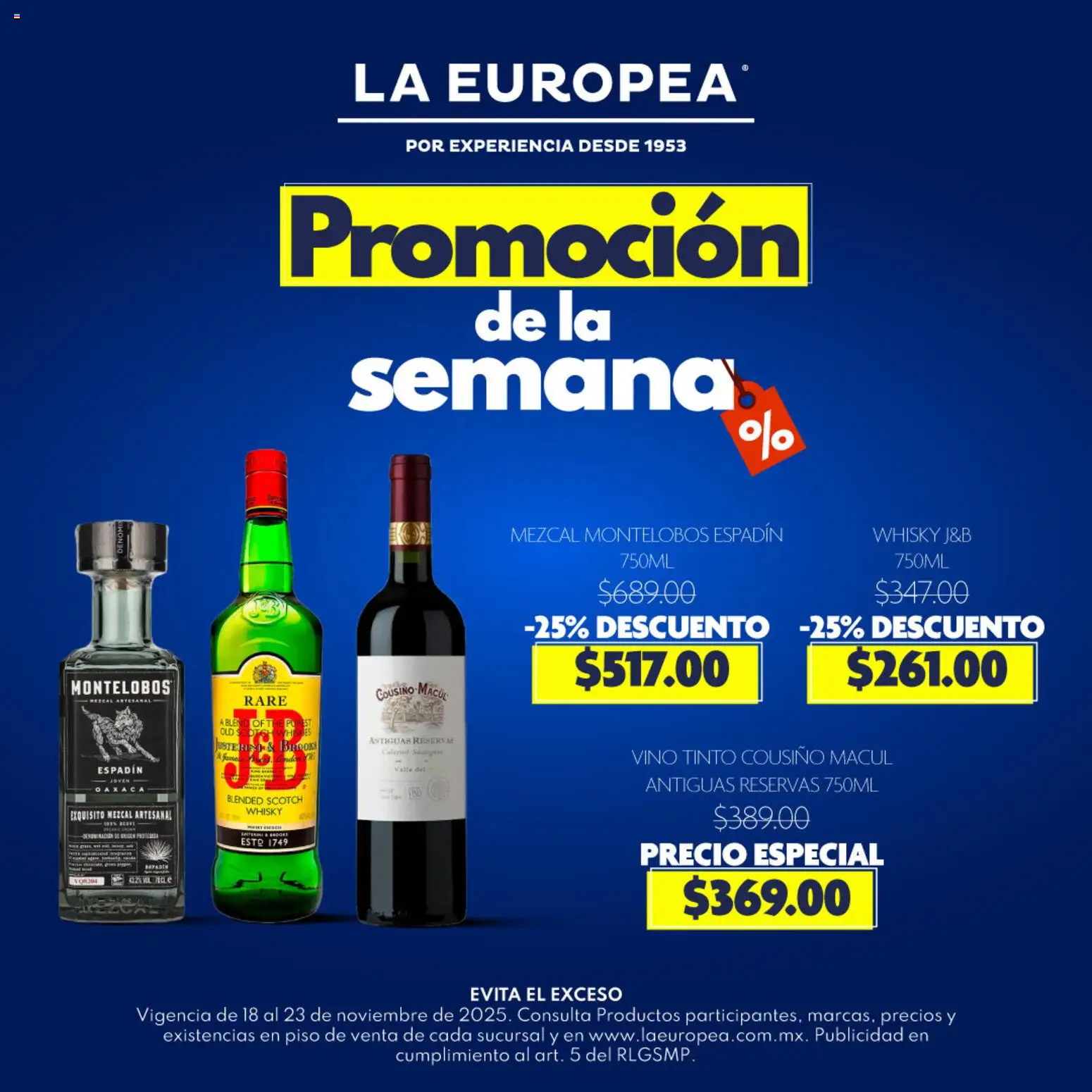 La Europea catálogo Promoción de la semana - página 1- válido desde 18/11/2025