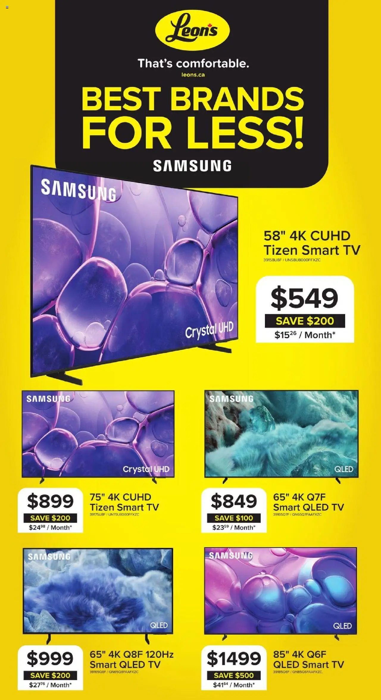 Leon's flyer - BBFL Electronics - page 1- valid from Sep 12, 2025