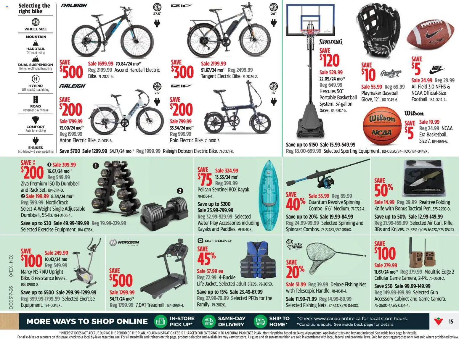 Canadian Tire weekly flyer - page 15- valid from Apr 23, 2026