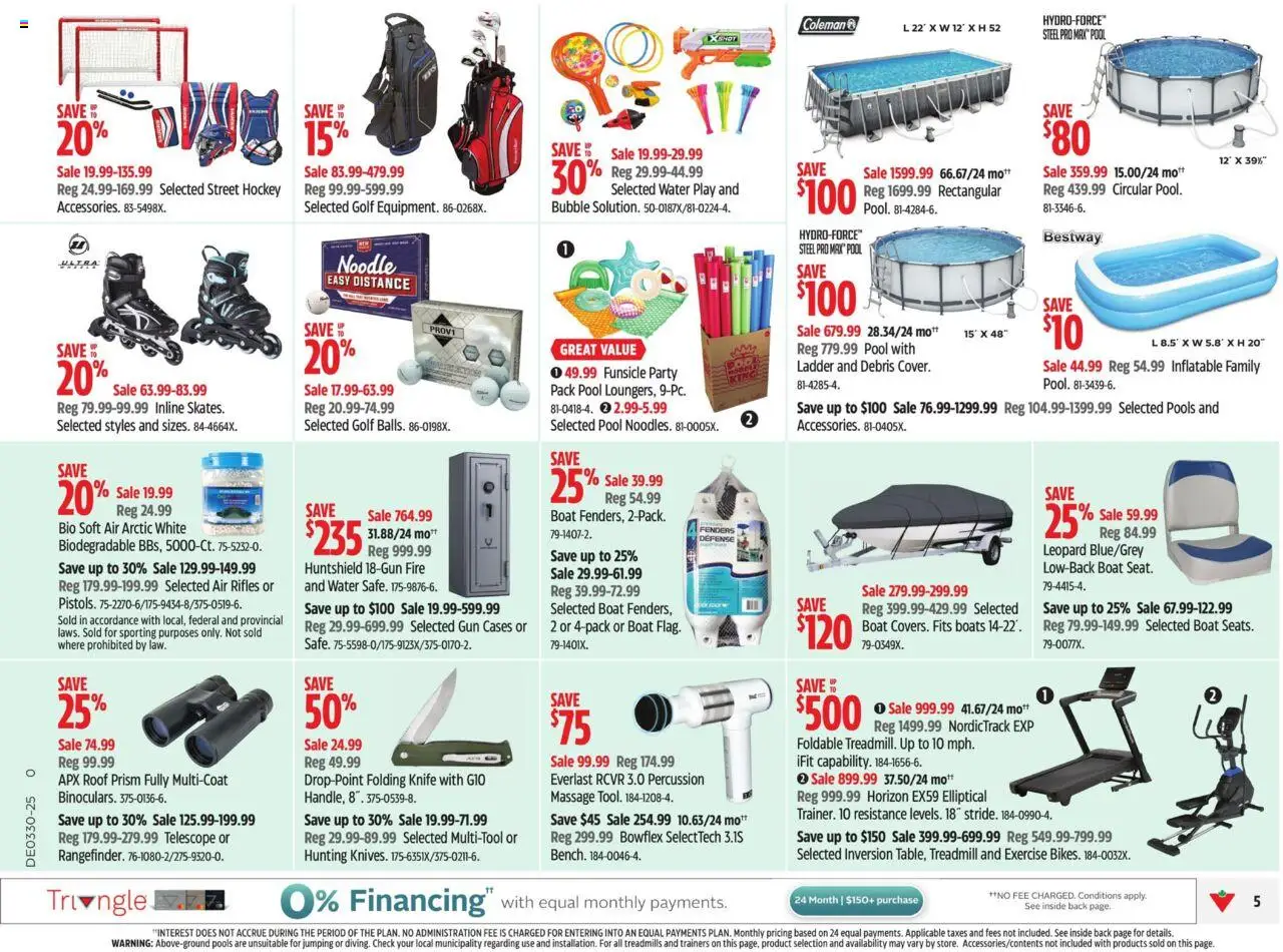 Canadian Tire weekly flyer / circulaire - page 6- valid from Jul 18, 2025