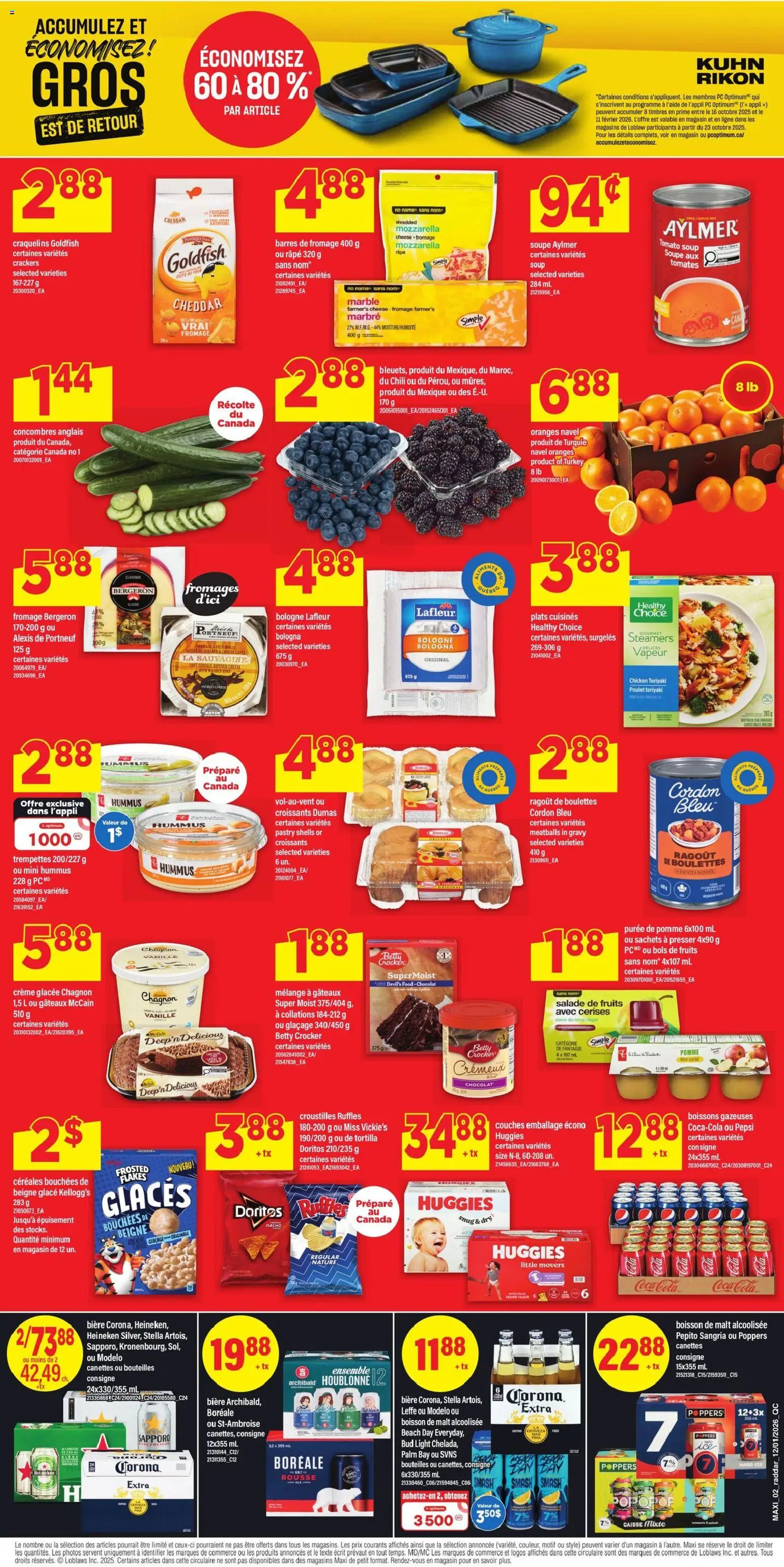 Maxi weekly flyer / circulaire - page 2- valid from Jan 15, 2026