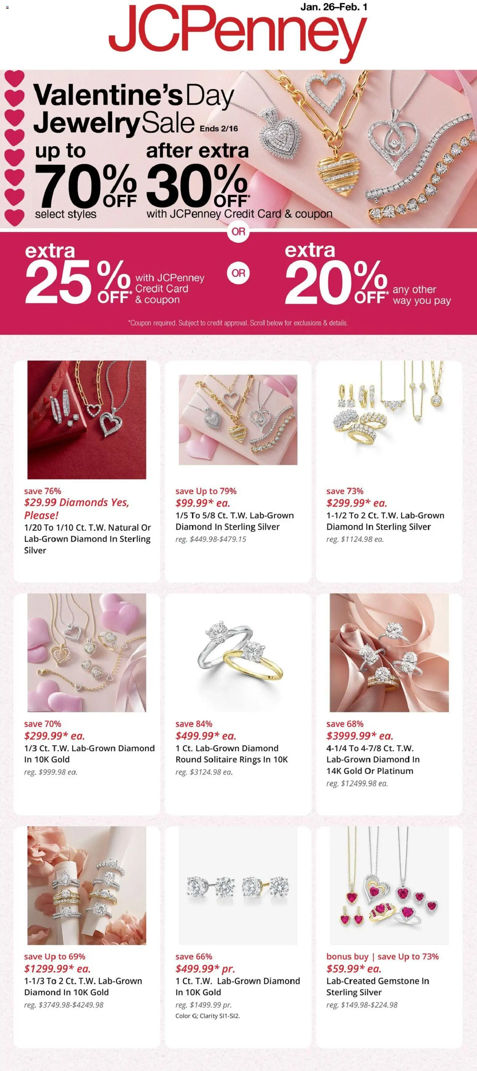JCPenney Weekly Ad - page 1- valid from 01/26/2026