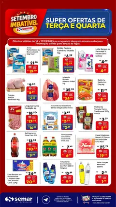 Pré-visualização Semar Supermercado - Ofertas da semana válida a partir de 16/09/2025