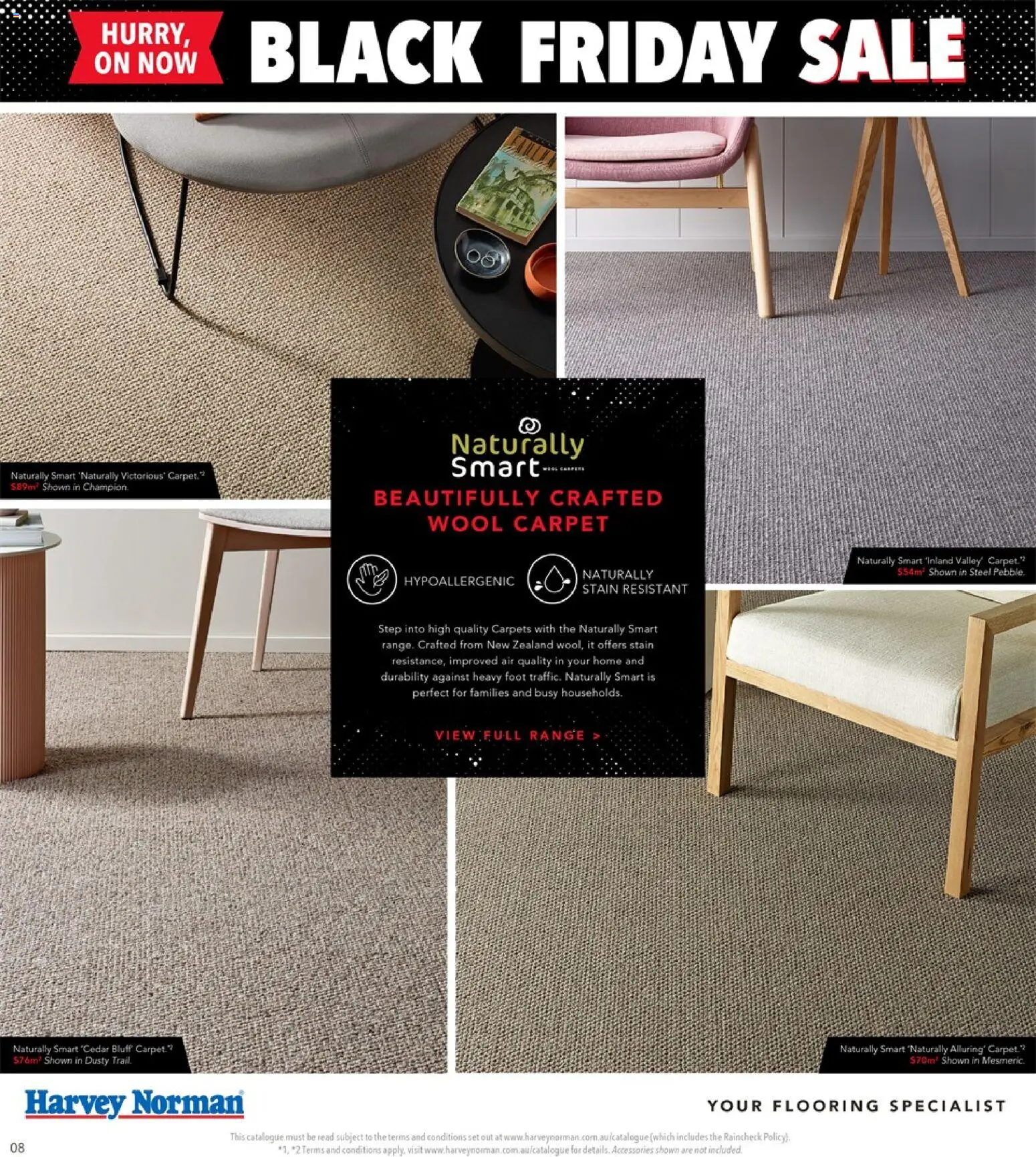 Harvey Norman Carpet & Flooring Black Friday Sale - page 8- valid from 13/11/2025
