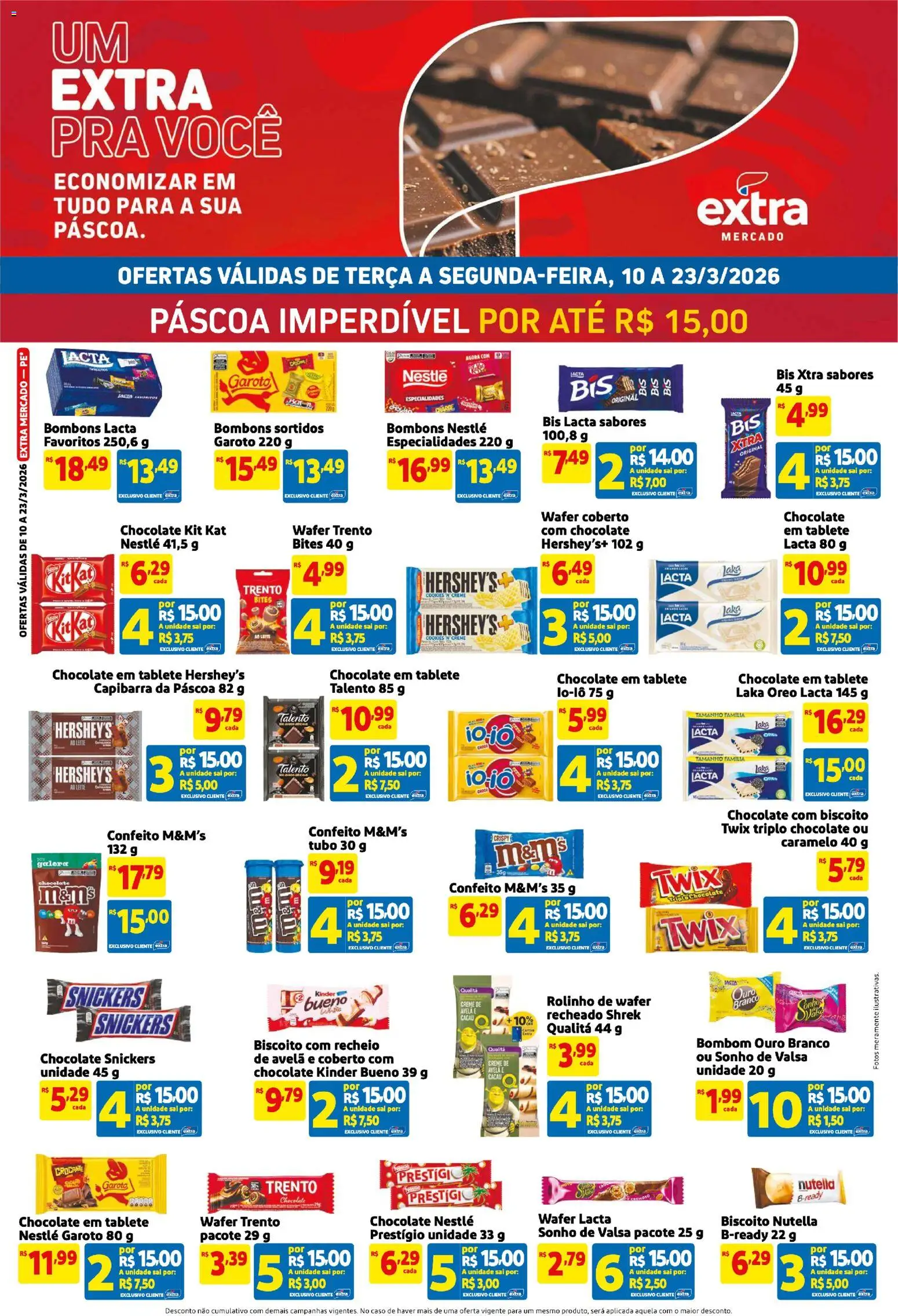 Extra ofertas de Mercado Quinzenal - página 1- válido a partir de 10/03/2026
