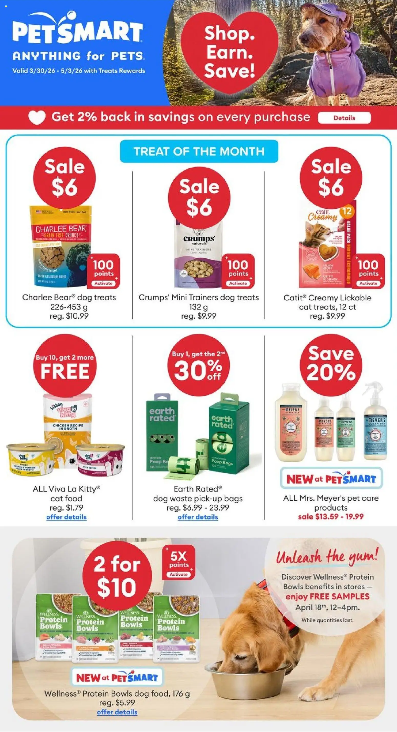 Petsmart weekly flyer / circulaire - page 1- valid from Mar 30, 2026
