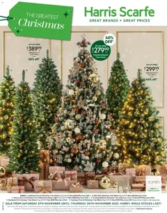 Harris Scarfe catalogue preview - valid from 07/11/2025