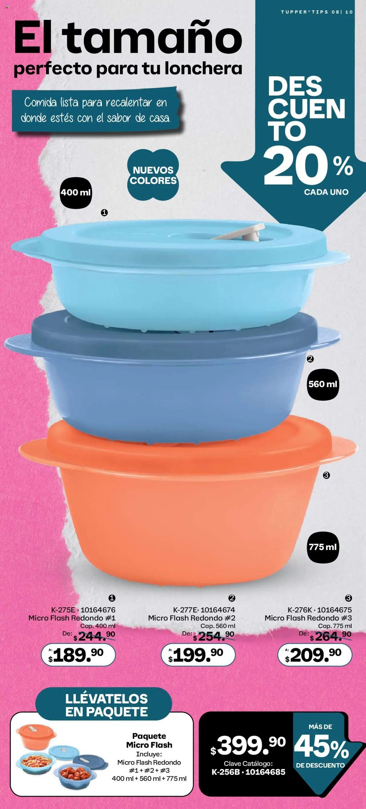 Tupperware catálogo - página 10- válido desde 14/07/2025