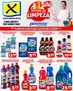 Pré-visualização X Supermercados - Ofertas Festival da Limpeza UAU válida a partir de 01/02/2026