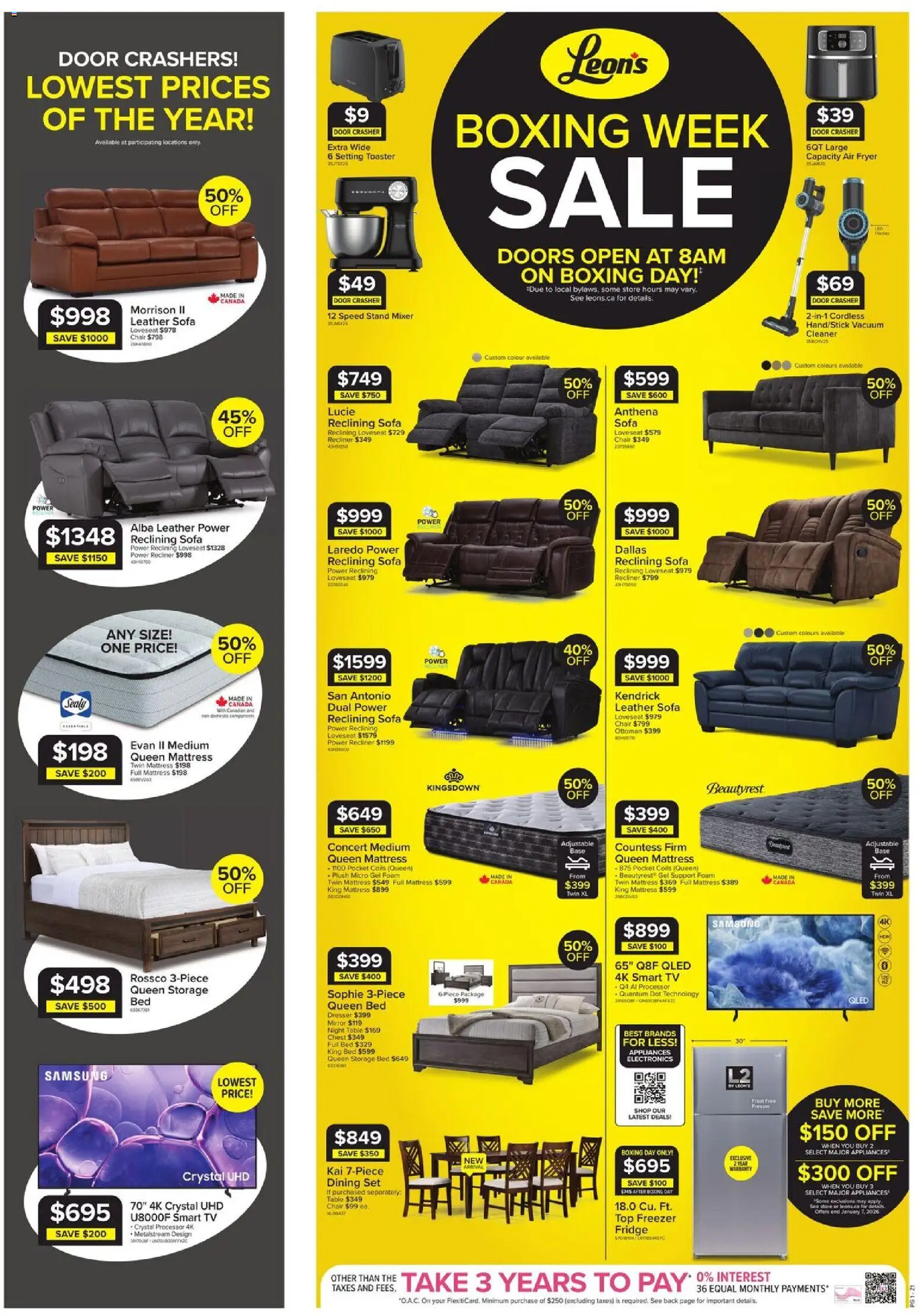 Leon's weekly flyer / circulaire - page 2- valid from Dec 25, 2025
