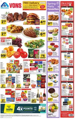 Preview Vons Weekly Ad valid from 03/25/2026