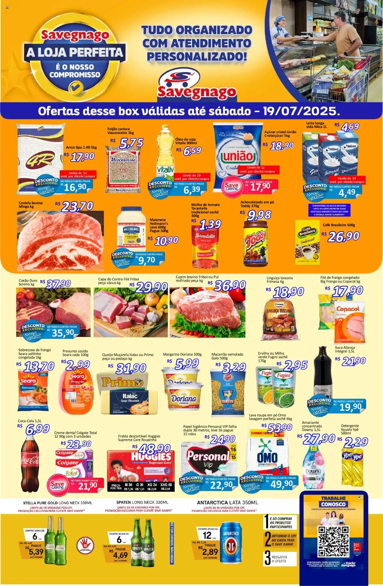 Savegnago - Ofertas da semana - página 1- válido a partir de 17/07/2025

