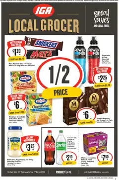 IGA catalogue preview - valid from 25/02/2026