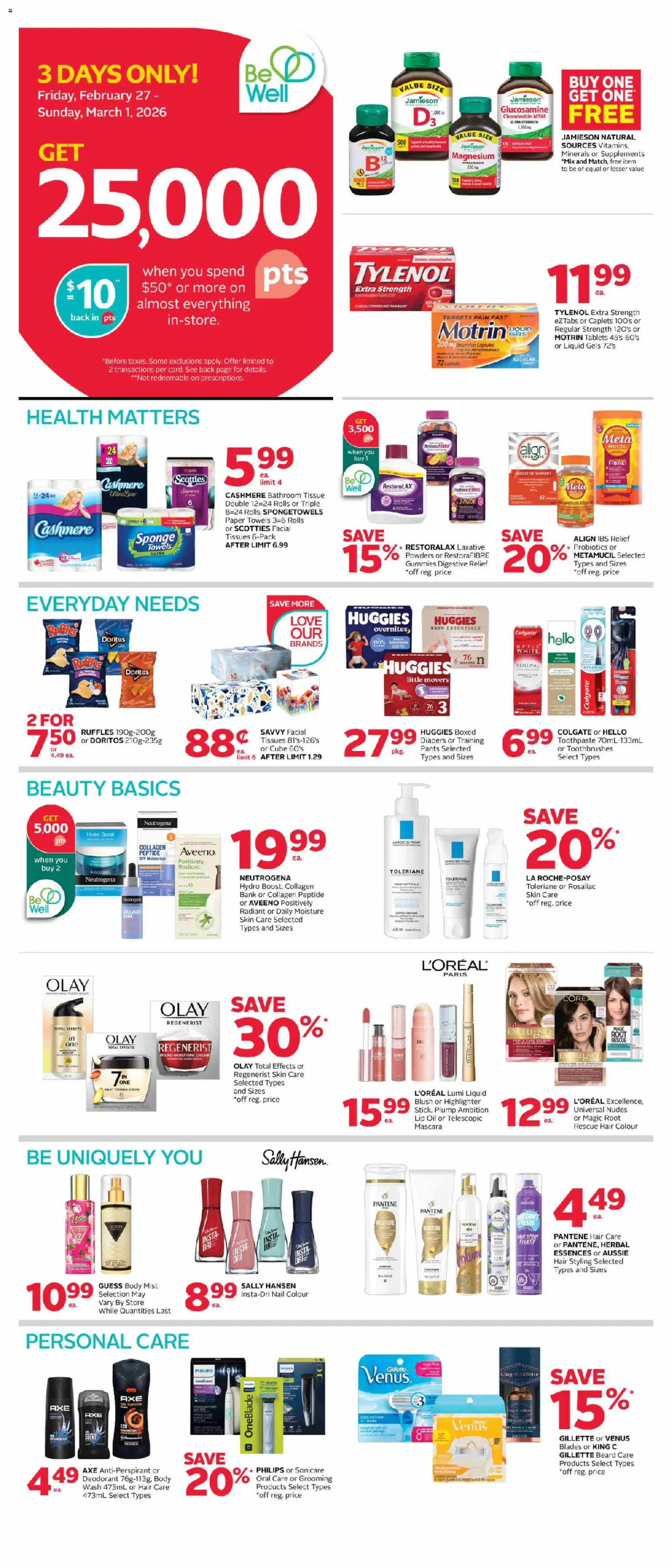 Rexall weekly flyer / circulaire - page 2- valid from Feb 27, 2026