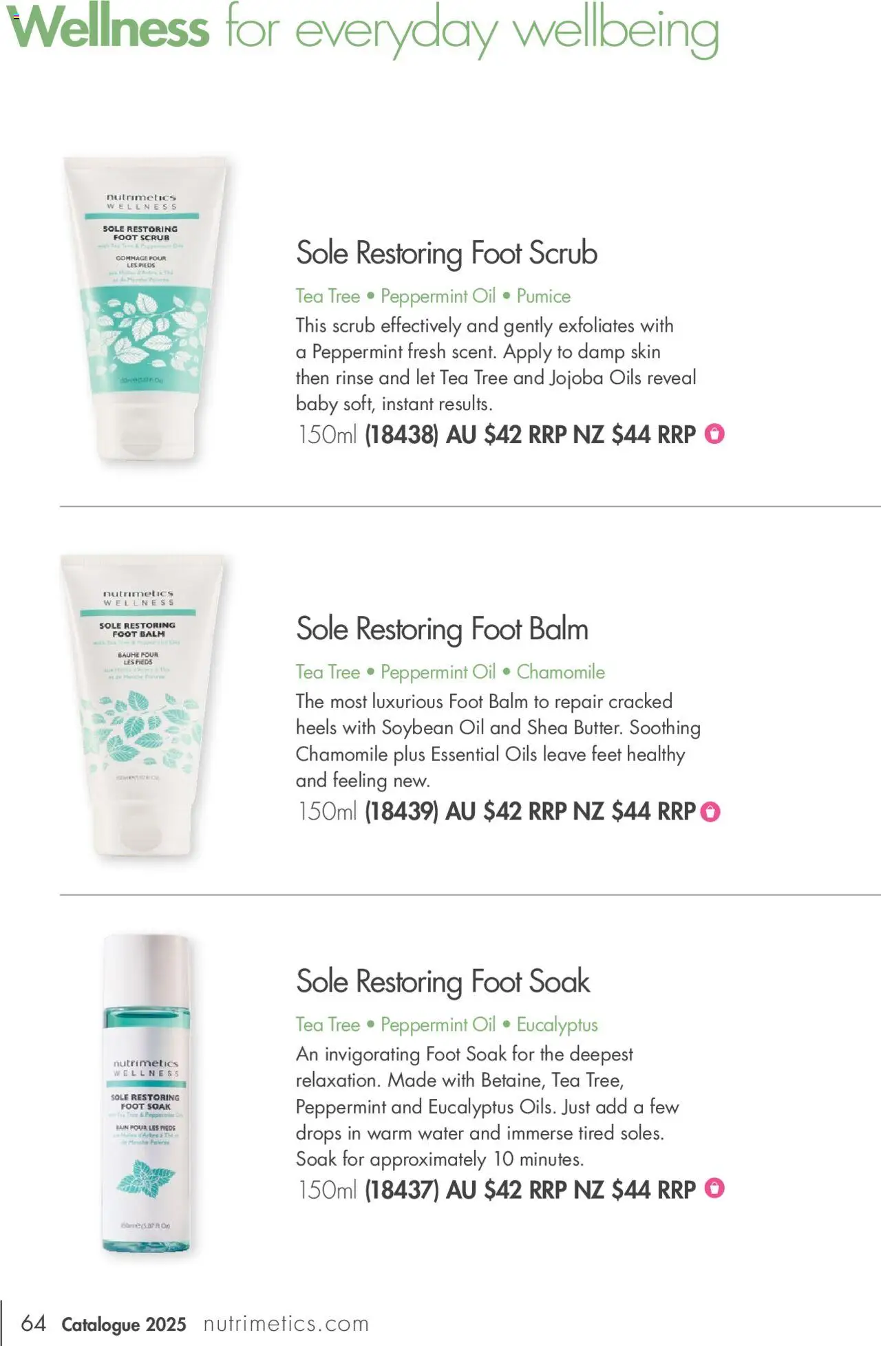 Nutrimetics Catalogue 2025 - page 64- valid from 01/01/2025
