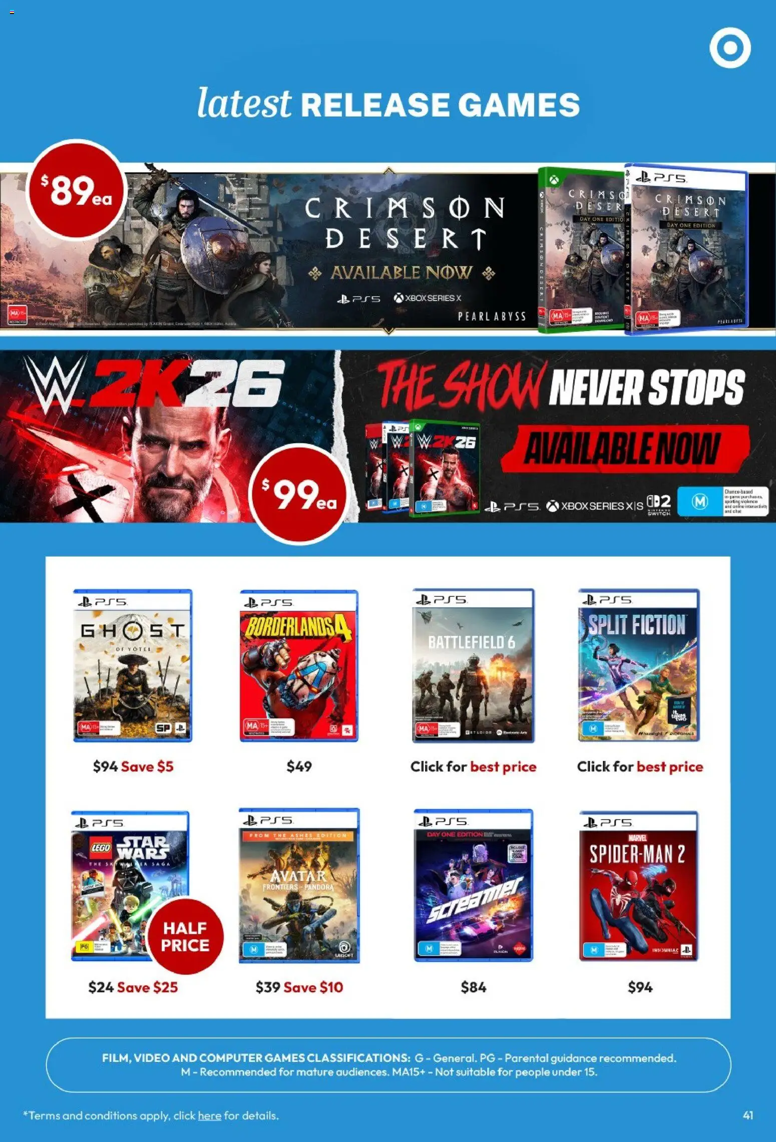 Target catalogue - page 41- valid from 02/04/2026