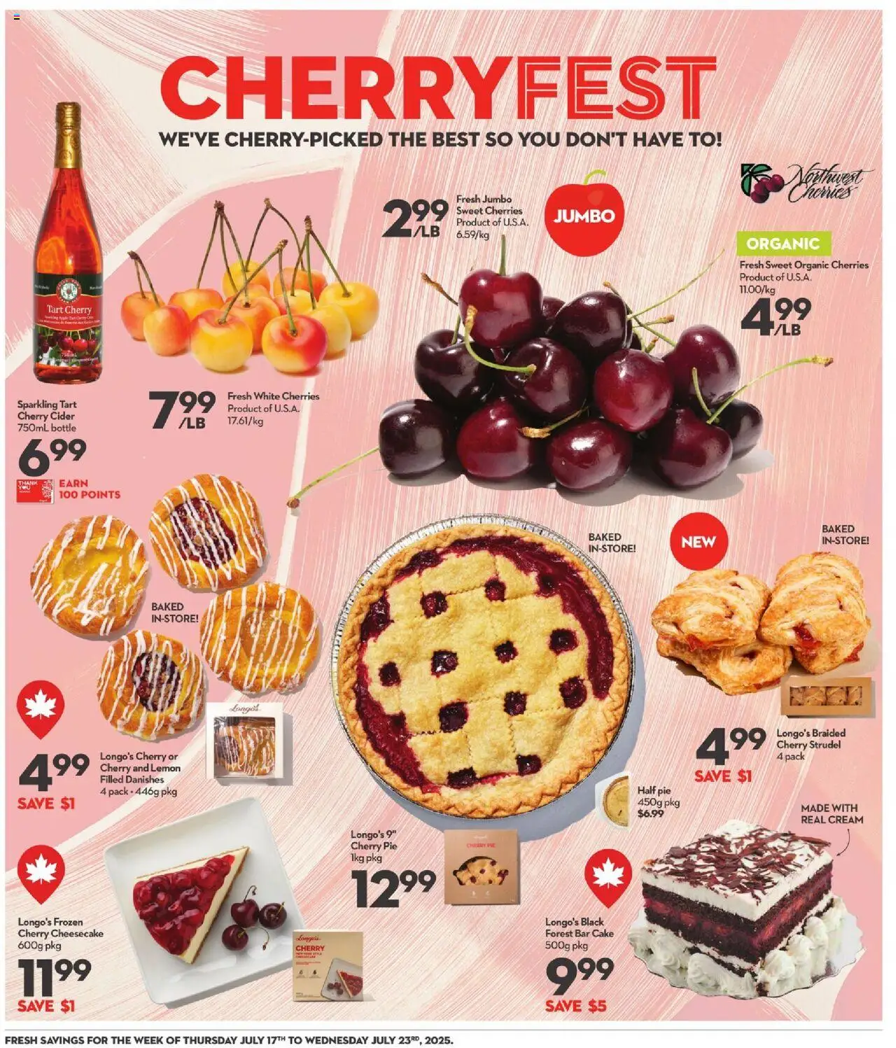 Longo's weekly flyer / circulaire - page 4- valid from Jul 17, 2025