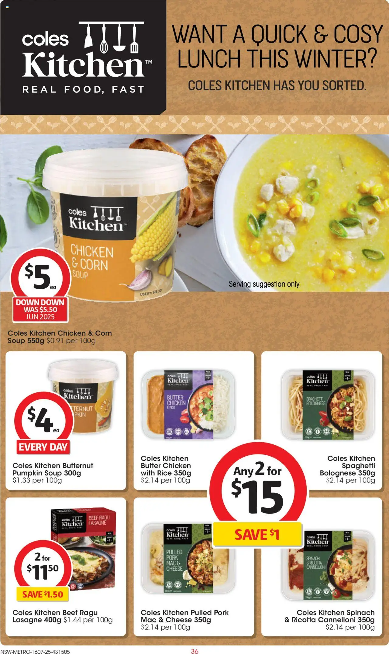 Coles Catalogue NSW - page 36- valid from 16/07/2025